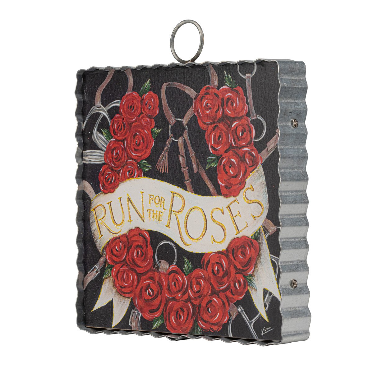 Run For Roses Vector Mini Run For the Roses Print by The Round Top Collection