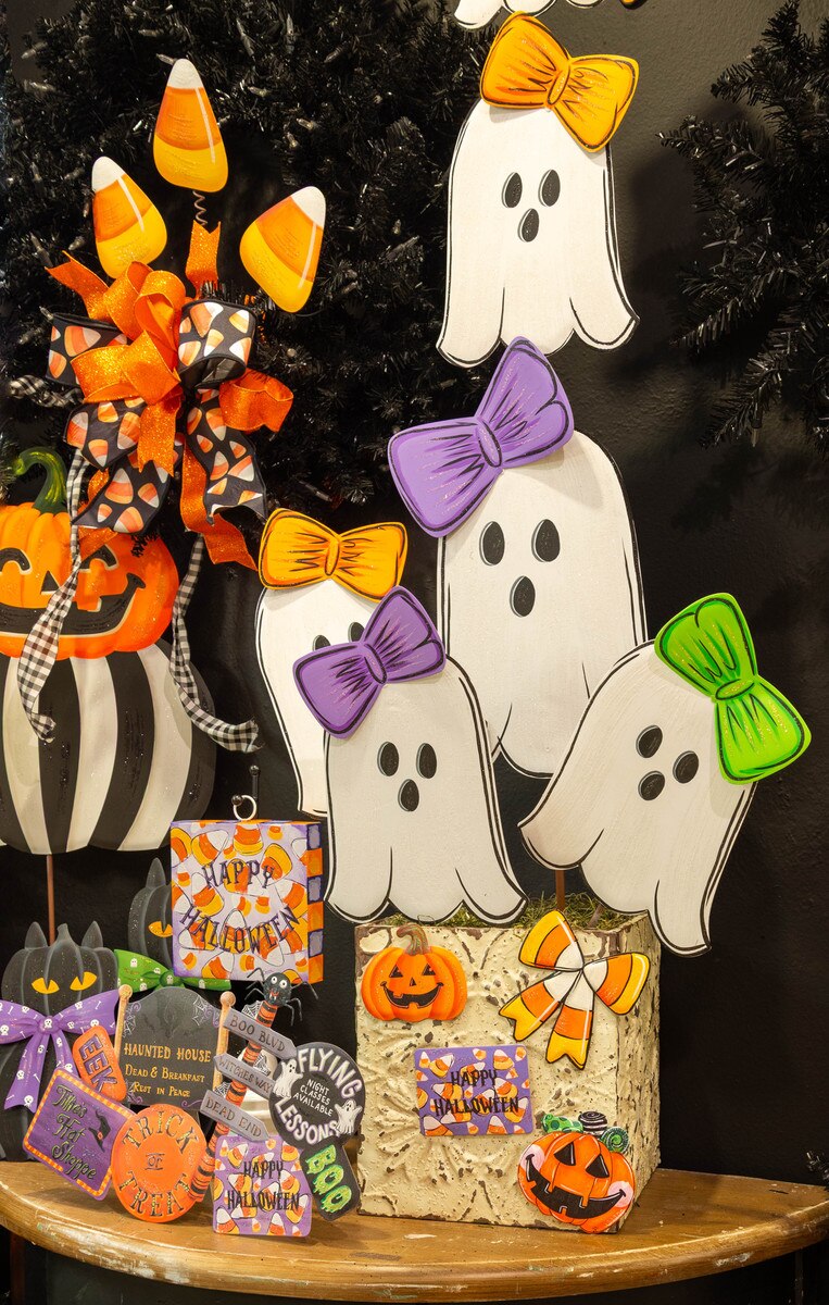 Jack O Lantern Magnet by The Round Top Collection